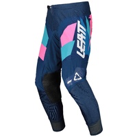 Leatt 2021 Moto 4.5 Pants Blue/Pink