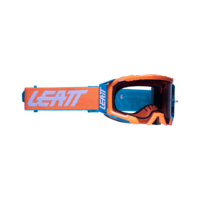 Leatt 2022 Velocity 5.5 Goggles Neon Orange w/Light Grey Lens