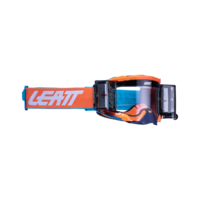 Leatt 2022 Velocity 5.5 Roll-Off Goggles Neon Orange w/Clear Lens