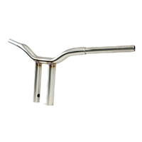 LA Choppers LA-7337-14SS 14" X 1 1/4" Straight One Piece Kage Fighter Handlebar Stainless