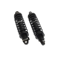 Legend LEG-1310-0958 REVO-A Series 12" Adjustable Rear Shock Absorbers Black for Touring 99-Up