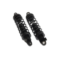 Legend LEG-1310-0960 REVO-A Series 12" Adjustable Heavy Duty Spring Rate Rear Shock Absorbers Black for Touring 99-Up
