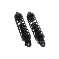 Legend LEG-1310-0961 REVO-A Series 13" Adjustable Heavy Duty Spring Rate Rear Shock Absorbers Black for Touring 99-Up