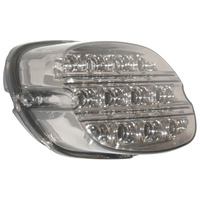 Letric Lighting Co LLC-PSTL-S Premium Slantback Low-Profile LED Tailight Smoke Lens for most H-D 99-Up Models