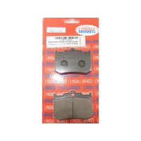 Lyndall Racing Brakes LRB-7182-Z Z-Plus Brake Pads for Performance Machine 125x4R & 137x4B Calipers Softail 06-Up w/PM Integrated Caliper