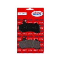 Lyndall Racing Brakes LRB-7254-Z Z-Plus Brake Pads for Front Rear on Touring 08-Up/V-Rod 06-17