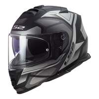 LS2 FF800 Storm Faster Matte Black/Titanium Helmet