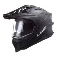 LS2 MX701 Explorer Solid Matte Black Helmet