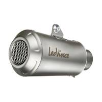 LeoVince LVFS15237 LV-10 Stainless Steel Full Exhaust System w/Stainless End Cap for Honda MSX 125/Grom 17-20