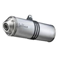 LeoVince LVSO3378 X3 Aluminium Slip-On Muffler w/Stainless End Cap for Suzuki DR 650 SE 96-15