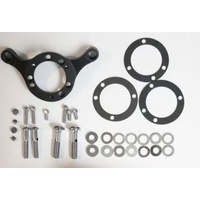 DNA Specialty M-BB-2004BK ir Cleaner Support Mount Bracket Black 08-UP FL & BREAKOUT WITH FUEL INJECTED CARB Fits Harley Davidson