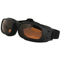 Bobster Piston Goggles Amber Lens 100% UVA / UVB BPIS01A