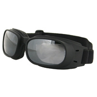 Bobster Piston Goggles Smoked Reflective Lens 100% UVA / UVB BPIS01R