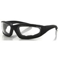 Bobster Foamerz 2 Sunglasses Clear Lens Anti-Fog 100% UVA / UVB ES214C