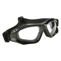 TURBO GOGGLE BLACK FRAME WITH CLEAR LENS MFG#4005