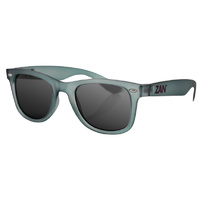Zanheadgear Throwback Washington Sunglasses Matte Olive Frame/Smoked Lens