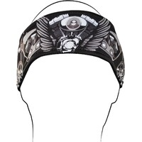 Zanheadgear Headband Danna V-Twin Wings