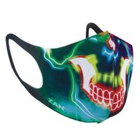 Zanheadgear Neoprene Face Mask Electric Skull FMLW098