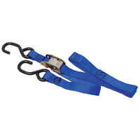 TIE DOWN STRAP BLUE 1" WIDE 5'6" L ONG FOR BIG BIKES...BLUE 4500 LB T