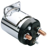 Hardware 17760 Starter Solenoid Chrome Finish fits ig Twin 4 Spd 1965-86 Softail 1984-88 Sportster 1967-80 Oem 71743-77a