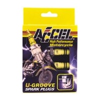 Accel 2410A 18005 Spark Plugs for Big Twin 75-99 Oem 32311-83 Sold Pair