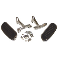  V-FACTOR  SPEED-LINE PASS FOOTBOARD KIT TOURING MODELS 1993/LATER INCLUDES CHROME SUPPORTS