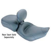 Mustang MUSTANG SOLO SEAT W/BKRST 15" FITS ROAD KING 97/07SCREAMIN EAGLE 97/05FLHX ST GLIDE06/07