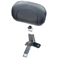 Mustang ULTRA DRIVER BACKREST KIT FITS STOCK 97/08 ONE PIECE TOURING SEAT MUSTANG #79067