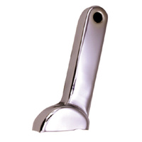  V-FACTOR  SHIFT LEVER COVERTRANSMISSION ALL BIG TWIN 5 SPEED 1985/L* CHROME PLATED STAMPED STEEL