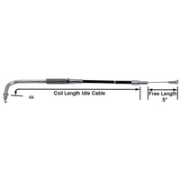 Motion Pro Idle Cable Black Vinly 31.3" Case Length Big Twin Models 96-up 06-0275 Oem 56355-96