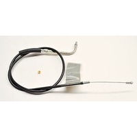 V-Factor Throttle Cable 49102 37" Long (Case Length) w/ 4 1/2" Free Play Big Twin Models 1990-95 CV Carb Oem 56356-92