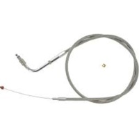 Throttle Cable 49135 37 3/4" 96-Later Big Twin Models Braided 5" Free Length - Fit all Carb Cv Models (No Cruise) HD 56356-96