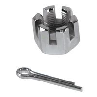 CASTLE NUT FOR 1" DIA AXLE INCLUDES COTTER PIN