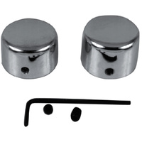 AXLE NUT COVER KITFRONT  CP ALL WI DE GLIDE FORKS 73/LATER ALL 39MM FO