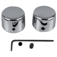 AXLE NUT COVER KITFRONT  CP FXSTS 1988/LATER* - CHROME REPLACES HD 43
