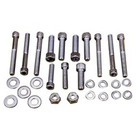 V-Factor 72304 Colony Machine 8909-13-P Polished Allen Head Trans Side Cover Bolts Chrome for Softail 87-06 Dyna 91-05 Oem 4717a 4814a 3210a 6010