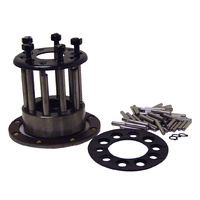 V-Factor 73303 5 Stud Clutch Hub with Long Rollers Fits Big Twin 1936-84 with Original H-D Dry Clutch Oem 37550-41B
