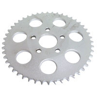V-Factor 75305 Chrome 48 Teeth Rear Chain Sprocket w/6mm Offset for Big Twin 1973-99 Sportster 1979-81 Oem 41470-73a 41470-78