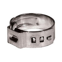 O.E Style Fuel & Oil Line 7/16" Stainless Steel Stepless Clamp Oem 9996A Sold Pack of 10