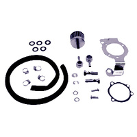 V-Factor 84328 Chrome Breather kit For Evo Big Twin Models 1993-99 & Twin Cam Big Twin Models 1999-17