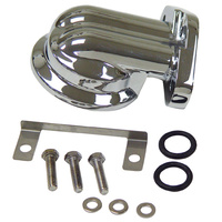 V-Factor 87152 Chrome Oil Filter Mount Fits  Twin Cam Big Twin 1999-05 Touring 1999-06 Oem 26321-99a Sold Each
