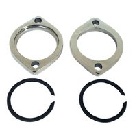 V-factory 95107 Exhaust Pipe Clamp & Retaining Ring Kit Suit 84-Up Evo Big Twin XL & Twin Cam