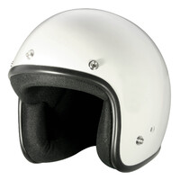 M2R 225 Gloss White Helmet 