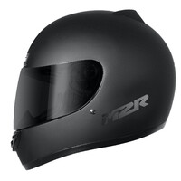 M2R M1 Solid Matte Black Helmet 