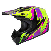 M2R XYouth Thunder Pink Youth Helmet