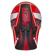 M2R Replacement Peak for XYouth Helmet Thunder PC-1F Red
