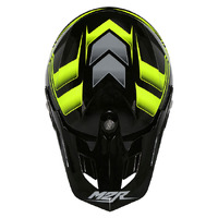 M2R Replacement Peak for EXO Helmet Edge PC-3 Black/Hi-Vis
