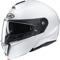 HJC I90 Metal Pearl White Helmet