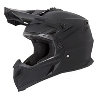 M2R X2 Solid Matte Black Helmet