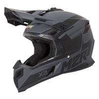 M2R X2 Inverse PC-5F Matte Grey Helmet
